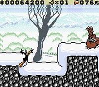 une photo d'Ã©cran de Daffy Duck - Un Tresor de Canard sur Nintendo Game Boy Color